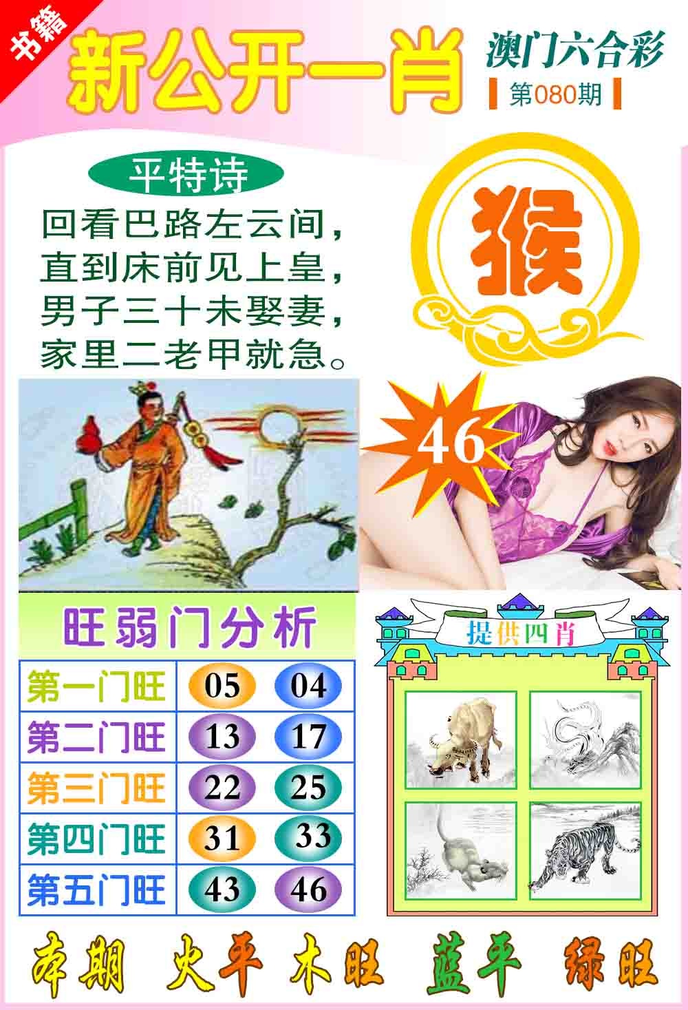 080期新公开一肖[图]